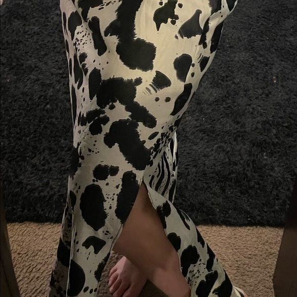 ASOS smudge print slip skirt size 8 - Picture 5 of 5